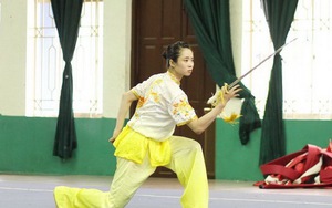 Thúy Vi khẳng định mình tại giải wushu toàn quốc