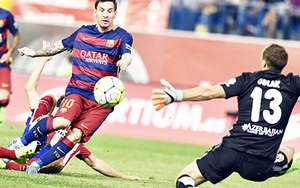 Calderon là mảnh đất lành của Leo Messi