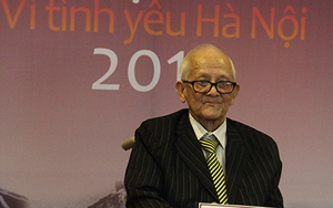 Tiễn biệt nhà nghiên cứu Giang Quân, chủ nhân ‘Giải thưởng Lớn- Vì tình yêu Hà Nội'