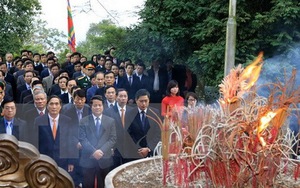 Đồng loạt dâng hương tri ân Quốc tổ vào 7h sáng nay, 16/4