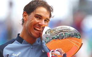 Vô địch Monte Carlo nhưng Nadal hãy giữ đôi chân trên mặt đất