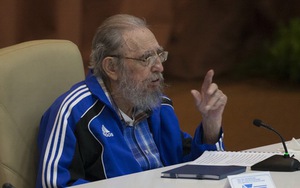 Hình ảnh ấn tượng về lãnh tụ Fidel Castro tại Đại hội Đảng Cộng sản Cuba