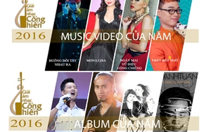 Hồ sơ đề cử của Giải thưởng Âm nhạc Cống hiến 11-2016