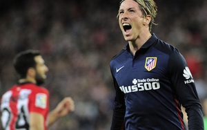 Bilbao 0-1 Atletico Madrid: Giờ thì không thể cản Torres ghi bàn