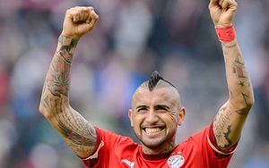 Arturo Vidal xứng danh mãnh hổ