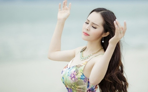 Vợ 'Sao Mai' Lê Anh Dũng lấn sân ca hát