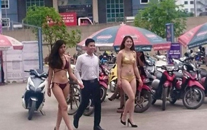 Hà Nội sẽ xử phạt vụ 'mặc bikini quảng cáo sản phẩm'