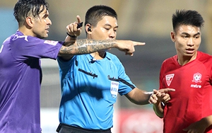 Những trận cầu nổi sóng vì trọng tài sau 9 vòng đấu