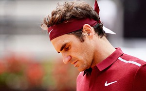 Federer tạm biệt Rome Masters: “Tàu tốc hành” đang mỏi mệt