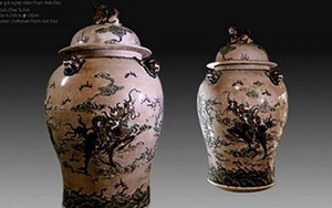 Phiên đấu giá nghệ thuật đầu tiên tại Việt Nam: Đôi chóe phát giá tiền tỷ