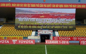 CĐV Than Quảng Ninh 'tẩy chay' khán đài B sân Cẩm Phả