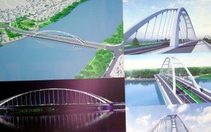 Huế xây cầu vượt sông Hương theo phương án chiếc nón hay núi Ngự Bình?