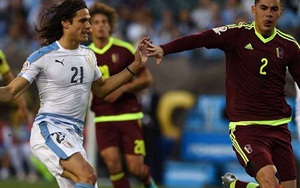 Uruguay 0-1 Venezuela: Cavani tịt ngòi, Uruguay thua trận thứ 2 liên tiếp