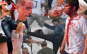 CHÙM ẢNH: Kinh hoàng cảnh CĐV Nga và Anh ẩu đả tại EURO 2016