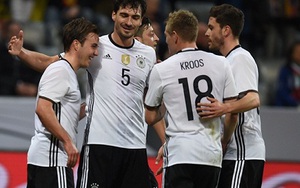 Đội tuyển Đức sẵn sàng chinh phục danh hiệu