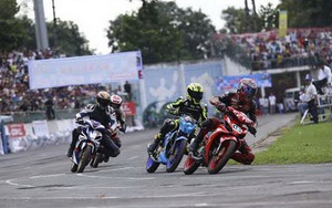 Giải mô tô chuyên nghiệp VĐQG 2016: Sân Cao Lãnh nảy lửa vì đua xe