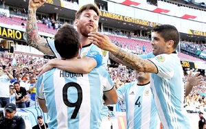 Argentina 4-1 Venezuela: Higuain, Messi tỏa sáng, Argentina thẳng tiến vào bán kết