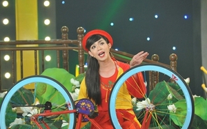 Đấu trường tiếu lâm: Choáng vì chiến binh đội Trấn Thành giả gái