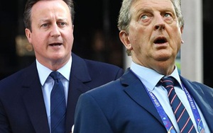 Nếu Anh thua Iceland, Hodgson bị sa thải còn nhanh hơn David Cameron từ chức thủ tướng