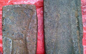 Phát hiện hai khuôn đúc đồng cổ bằng đá ở Yên Bái