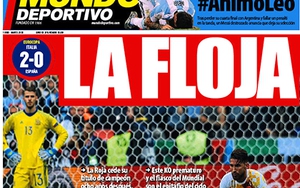 Báo chí Tây Ban Nha chê bai đội tuyển