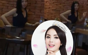 Hoa hậu Kỳ Duyên xin lỗi vì hút thuốc trong quán cà phê