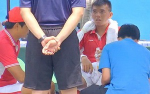 Davis Cup 2016: Hoàng Nam bỏ cuộc vì chấn thương