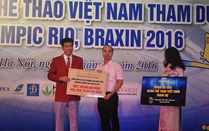 Tiếp thêm hy vọng cho thể thao Việt Nam tại Olympic Rio 2016