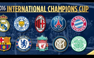 Lịch thi đấu và trực tiếp International Champions Cup 2016