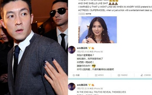 Trần Quán Hy "tuyên chiến" với Lâm Chí Linh, xúc phạm cô trên Weibo