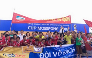U13 Viettel vô địch giải Thiếu niên 2016