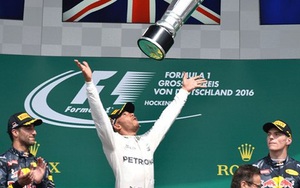 GP Đức: Xuất sắc về nhất chặng, Lewis Hamilton củng cố vị trí số 1