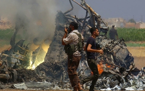 Trực thăng MI-8 của Nga bị bắn rơi, không ai sống sót