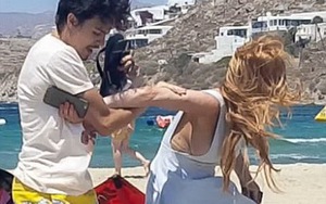 Lindsay Lohan tố cáo bị thiếu gia Nga 'tẩn' liên tục