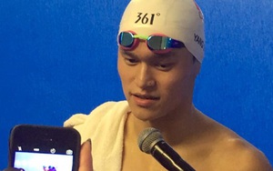 Kình ngư Trung Quốc Sun Yang: 'Tôi thua do bị cảm và không quen múi giờ'