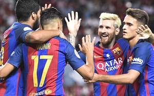 Barca chạm tay vào Siêu Cúp Tây Ban Nha: 'Quái vật' của Luis Enrique