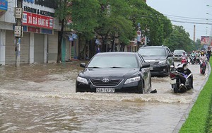 Hải Dương nhiều phố biến thành sông