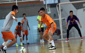 Tuyển futsal Việt Nam tập sung, chờ đấu Guatemala