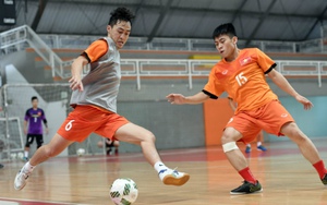 Tuyển futsal Việt Nam rèn miếng đánh không thủ môn