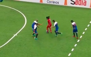 Cầu thủ khiếm thị lập SIÊU PHẨM kiểu Messi ở Paralympic 2016