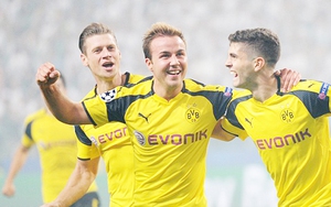 Mario Goetze nổ súng, Dortmund 'đánh tennis' ở Ba Lan