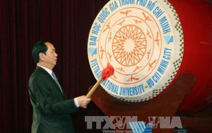 Chủ tịch nước dự Lễ Khai khóa tại Đại học Quốc gia TPHCM
