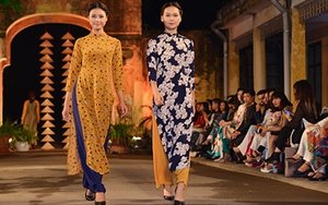 Hoa hậu Ngọc Hân lần đầu đem thiết kế đến 'Festival áo dài Hà Nội'