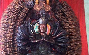 Đã tìm thấy tượng Phật nghìn tay, nghìn mắt chùa Mễ Sở bên vệ đường quốc lộ 5B