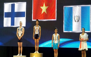 Việt Nam xuất sắc giành 2 HCV Cúp thể dụng dụng cụ Thế giới