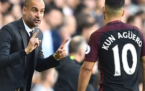 Sergio Aguero đang khiến Guardiola tức giận