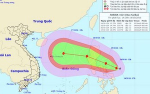Bão Sarika tiến vào Biển Đông, cảnh báo lũ khẩn cấp từ Hà Tĩnh đến Huế