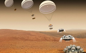 SỐC: Tàu đổ bộ lao xuống và nổ tung trên sao Hỏa