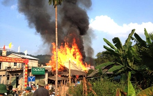 Hà Giang: Hỏa hoạn thiêu rụi 11 ngôi nhà sàn của đồng bào dân tộc thiểu số