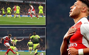 Oxlade-Chamberlain lập cú đúp, HLV Wenger đối mặt với cơn đau đầu 'dễ chịu'